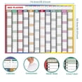 thumbnail image 3 of Kabnic Ceci Est une Version Anglaise du Calendrier de Bureau Simplifié Calendrier de Bureau Plan Ce Mémo Est un Calendrier Mural, 3 of 6