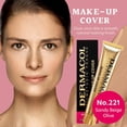 thumbnail image 2 of Base Dermacol mate de cobertura total con SPF30 30 ml #221, 2 of 8