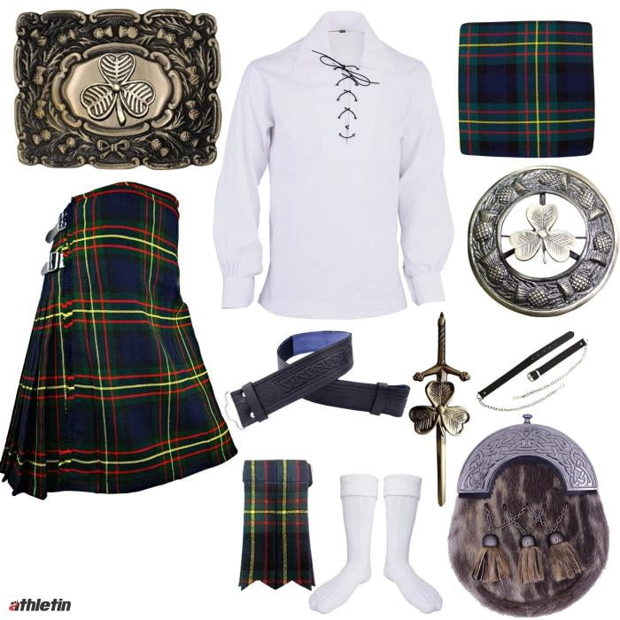 irish kilt outfit
