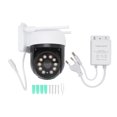 thumbnail image 1 of 1MP HD Surveillance Camera 360° 1920x1080 Floodlight Motion Tracking 1080P WIFI LED Night Vision Security Camera EU Plug 100‑240V, 1 of 5