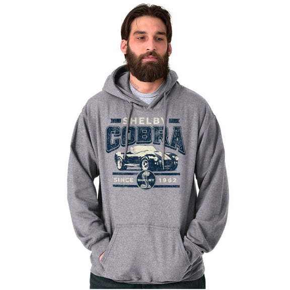 Shelby Cobra Muscle Car Racecar Hoodie Sweatshirt Women Men Brisco Brands S