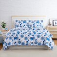thumbnail image 2 of Bright Florals Oversized Premium Collection Duvet Cover Set, 2 of 8