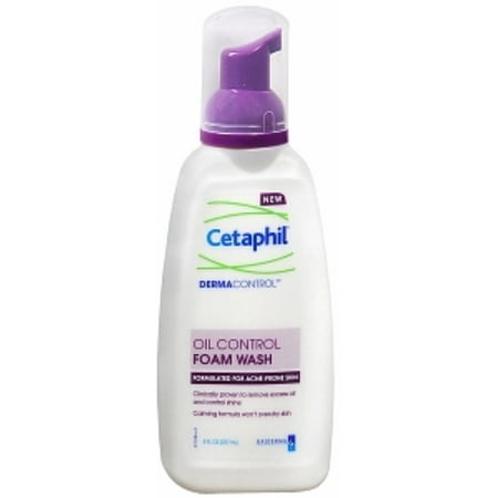 Cetaphil DermaControl Oil Control Foam Wash 8 oz (Pack of 3)