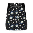 thumbnail image 3 of Balery Daisies Flowers Backpack for Men and Women - Durable 600D Oxford Cloth -Large Capacity, Water-Resistant School, Travel, and Hiking Bag, 3 of 9