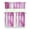 Watercolor Pink Oil-4, variant on Abstract Oil Watercolor Kitchen Curtain Valance 3 Piece Set for Kitchen Curtains and Valance Set Short Curtain Sink Window Decor 36 Inch Small Window Treatment Tier 27.5x36 Length