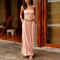 thumbnail image 2 of Robe Longue d'Été Bustier avec Poches pour Femme, 2 of 6