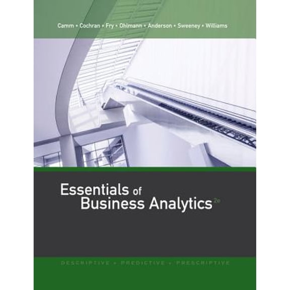 Pre-Owned Essentials of Business Analytics (Hardcover) 1305627733 9781305627734