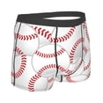 thumbnail image 3 of Kll Baseballs Men'S Cotton Boxer Briefs Underwear-X-Large, 3 of 9