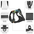 thumbnail image 6 of Fuzoiu Butterfly Landing On Head Dumpy Frog Print Reflective Dog Harness,Adjustable, Breathable Pet Vest,Dog Harness No Pull,No Choke Pet Vest for Small, Medium, and Large Dogs-Medium, 6 of 6