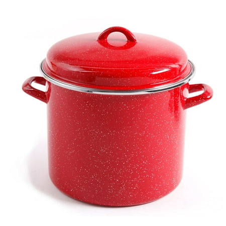 Chef's Classic 12 Qt. Stock Pot - Red, Cuisinart