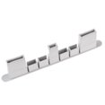 thumbnail image 4 of 1 Pce PVC Fond de Kayak Extrémité Canot Bateau de Pêche Caoutchouc Dérive Radeau Modèle 2 (Gris), 4 of 6