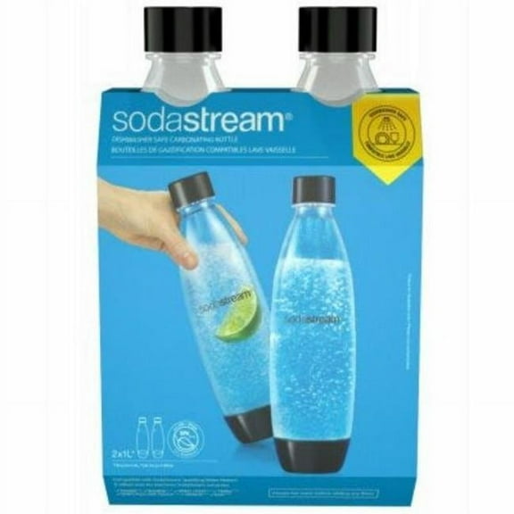 1 Liter Carbonating Bottles - Pack of 2