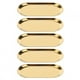 thumbnail image 4 of Juego De Bandejas para Toallas Ovaladas De Acero Inoxidable De 5 Piezas: Elegante Plato Organizador De Cosméticos, Joyas Y Almacenamiento(Oro), 4 of 5