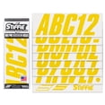thumbnail image 2 of STIFFIE Shift Yellow 3" Alpha-Numeric Identification Custom Kit Registration Numbers & Letters Marine Stickers Decals for Boats & Personal Watercraft PWC, 2 of 9