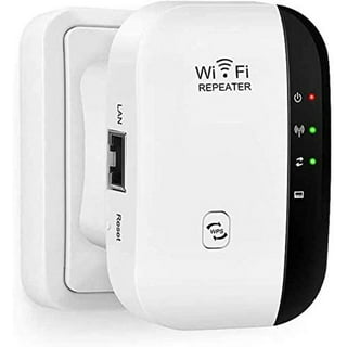 WiFi Extender Signal Booster, 2.4GHz 300Mbps high Transmission WiFi Range  Extender, Wireless Internet WiFi Repeater with up to 2640 Sq.ft 2 Antennas