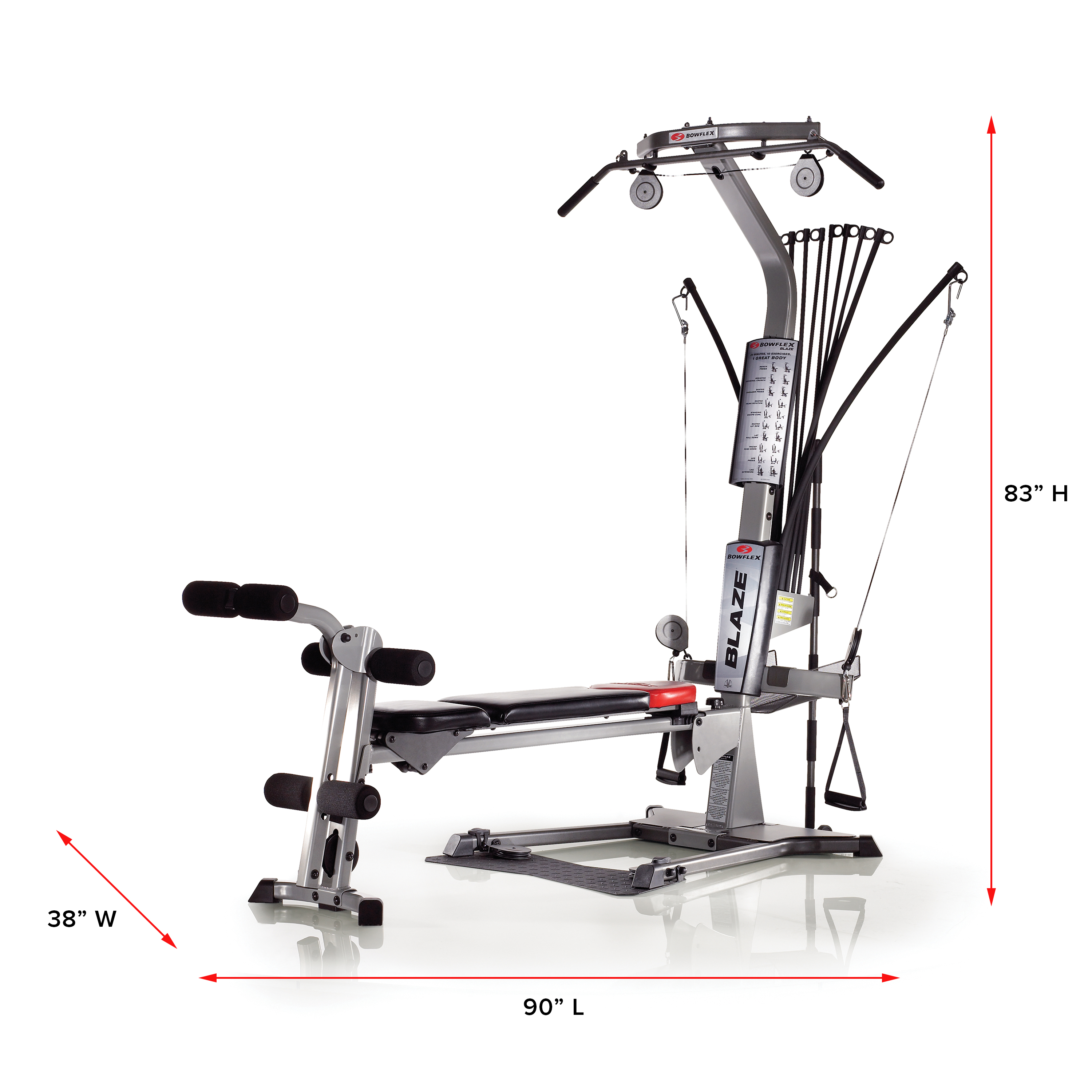 Bowflex Blaze Full Body Workout Machine for Home Gym with 210 Pound Resistance - image 9 of 11
