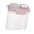 thumbnail image 3 of Caja de almacenamiento Baoblaze Tanque de granos dispensador de cereales 15 kg rosa, 3 of 8