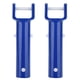 thumbnail image 1 of 2 Pack Blue V-Shaped Pool Brush Heads Replacement Accessories for Swimming Pool, 1 of 4