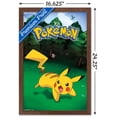 thumbnail image 5 of Pokemon - Pikachu Catch Wall Poster, 14.725" x 22.375", Framed, 5 of 5
