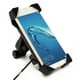 thumbnail image 1 of Soporte De Celular Para Moto Con Cargador USB Universal, 1 of 7