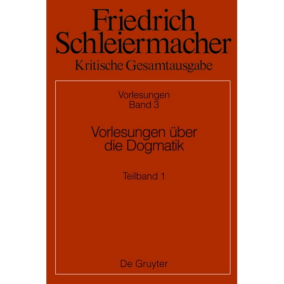 Vorlesungen Ãber Die Dogmatik, (Hardcover)
