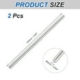 thumbnail image 2 of 2pcs 316 Stainless Steel Round Rod Bar, 5x100mm Silver Solid Shaft Rods, 2 of 6