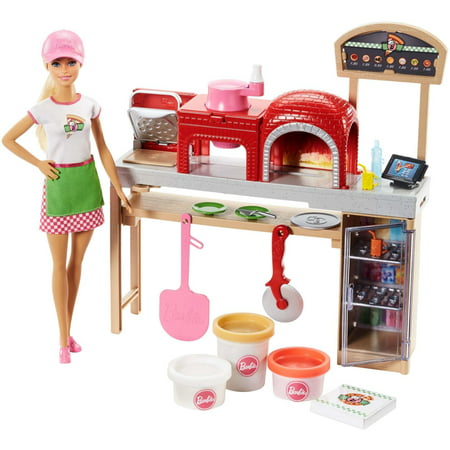 Barbie Cooking & Baking Pizza Making Chef Doll & Play