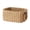 Khaki1, variant on Rectangular Natural Paper Rope Woven Storage Basket - Decorative Wicker Style Organizer Bin with Handles - Multi‑Purpose Storage Container for Home Bathroom Bedroom Kitchen Office(S)