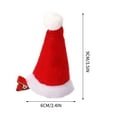 thumbnail image 3 of Iumwxz Christmas Gift Christmas 'S Small Hat Hairpin Gift Red Birthday Festive Hair Accessories Festive Headwears home decor christmas clearance outdoors indoor, 3 of 5