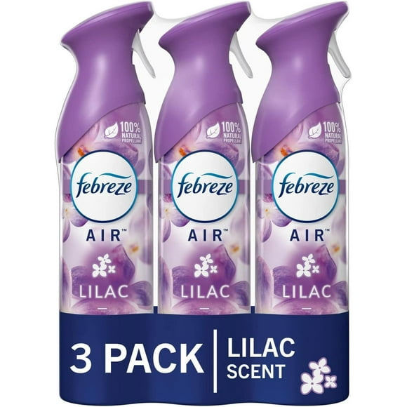 Febreze Aroma lila, paquete de 3. Ambientador multicolor 1