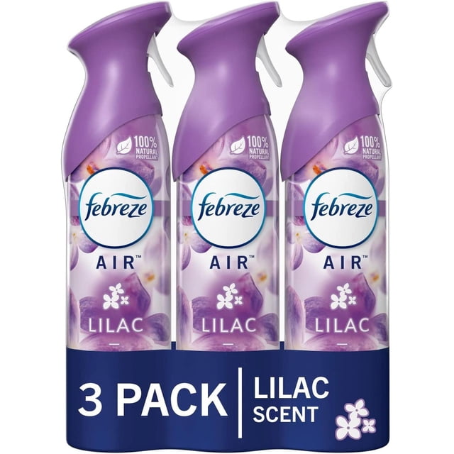 Febreze Aroma lila, paquete de 3. Ambientador multicolor 1