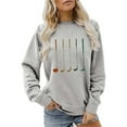 thumbnail image 2 of Golf Clubs Graphic Sweatshirts for Women Long Sleeve Crewneck Sweatshirt for Golf Lovers Pullover Tops, 2 of 5