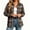 Drak Brown, variant on Akmaiox Plaid Shirts for Women Long Sleeve Button Down Business Casual Shirts with Pockets Loose Fitted Daily Going Out Tops for Women
