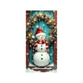 thumbnail image 2 of Christmas Banner Christmas Door Cover 35 X 72 Inch Festive Print For Porch And Wall Christmas Door Decor Christmas Home Decor, 2 of 6