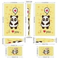 thumbnail image 3 of Panda, Love, I Love You PS5/PS5 Slim Digital Disc Skin Sticker For Console And Controller Skins, 3 of 7