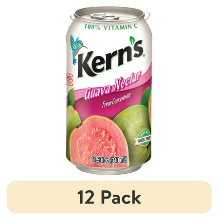 (12 pack) Kern’s Guava Juice Nectar 11.5 fl oz