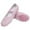Pink, variant on Girls Ballet Shoes Soft Breathable Highly Elastic Canvas Dance Flats Kids Solid Color Lightweight Split Sole Slippers 3-12 Years