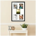 thumbnail image 2 of ArtToFrames Collage Photo Picture Frame with 5 - 6x8" Openings, Framed in Black with Light Cream and Black Mats (CDM-3926-66), 2 of 8