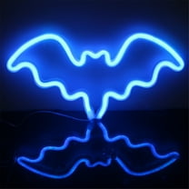 OAVQHLG3B Halloween Neon Sign,Halloween Decorations Spooky Light with Pattern, Indoor Table Lamp Decoration,USB or Battery Powered LED Neon Signs for Halloween Party,Bar,Room Decor