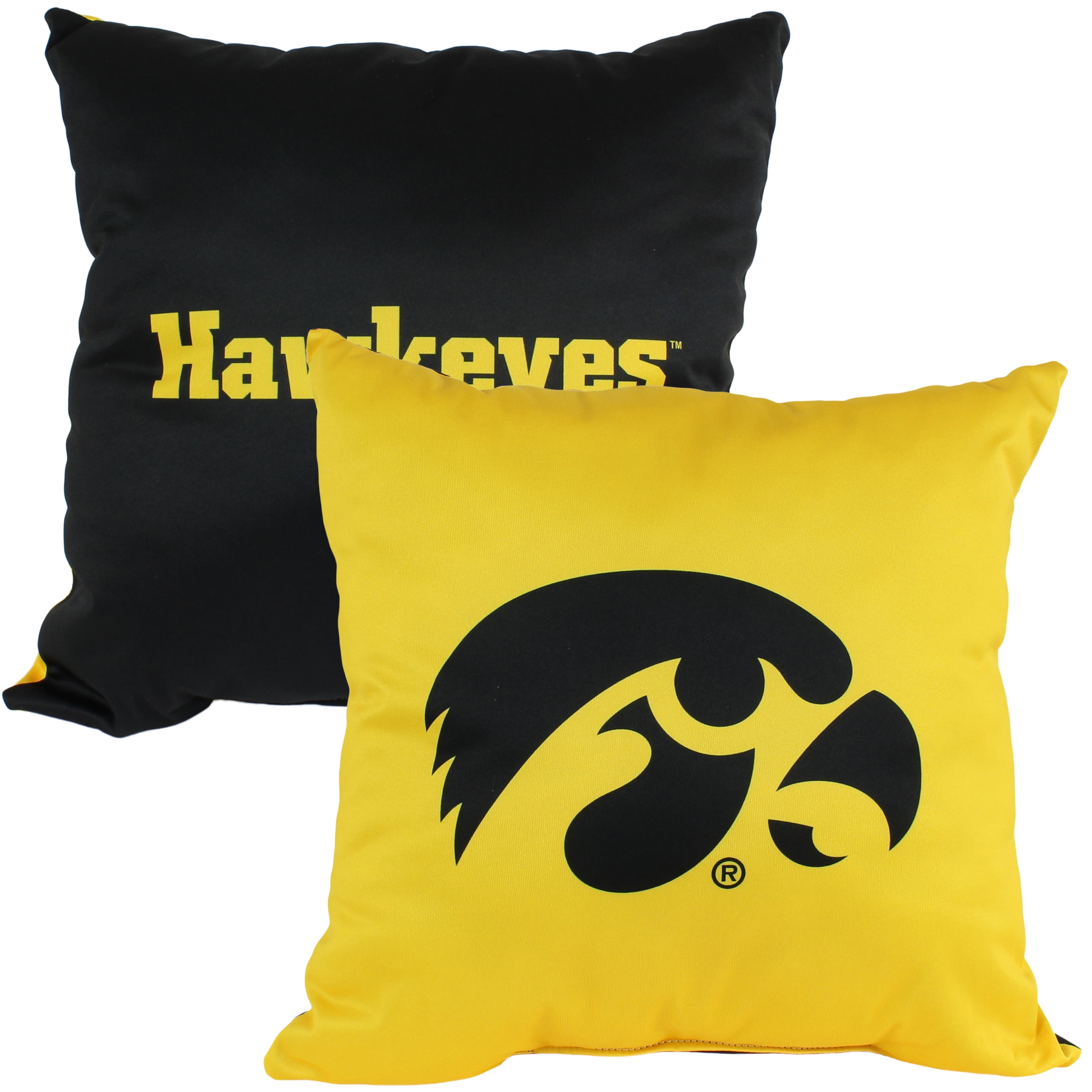 Iowa Hawkeyes 16 inch Reversible Decorative Pillow
