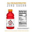 thumbnail image 2 of Gatorade Gatorade G Zero Thirst Quencher, Fruit Punch, 12 Ounce, 24 Count, 24 Count, 2 of 3