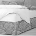 thumbnail image 2 of Ophelia Gray Platform Bed Skirt Full 15" Drop, 2 of 4