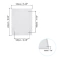 thumbnail image 2 of Panel de acceso autoadhesivo de 7x5 pulgadas (180x120mm), puertas de acceso de plomería de ABS, cubierta fácil para agujeros en la pared, blanca, 2 of 6