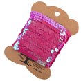 thumbnail image 1 of Visland 1 Roll Sequin Trim Glossy Cuttable 10 Yard Sewing Crafts Sequin DIY Ribbon Cloth Accessory, 1 of 1