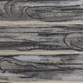 thumbnail image 4 of 5'x8' Grey Machine Woven Abstract Brushstroke Indoor Area Rug, 4 of 4
