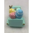 thumbnail image 5 of Easter Bunny Driving Green Truck Carrying Eggs Light Up Display, 5 of 10