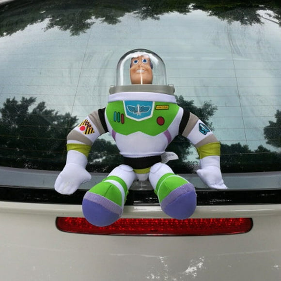 Toy Story Hot Sherif Woody Buzz Lightyear Car Dolls Plush Toys Outside Hang Toy Cute Auto Accessories Car Decoration