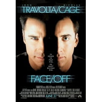 Face Off Movie Poster Metal Sign Art Print 8x12 Unframed, Age: Adults Best Posters