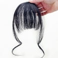 thumbnail image 6 of Bangs Thin Extension Clip In Fringe Front Hairpiece Hair Accessories, 6 of 8