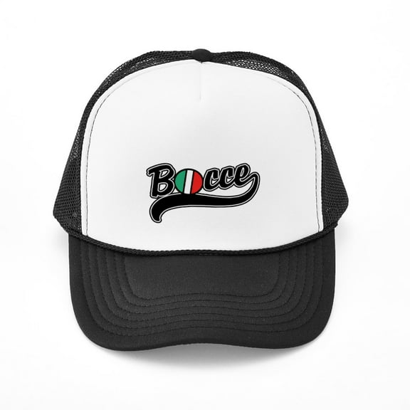 CafePress - Bocce - Adjustable Unisex Printed Trucker Hat with Mesh Back
